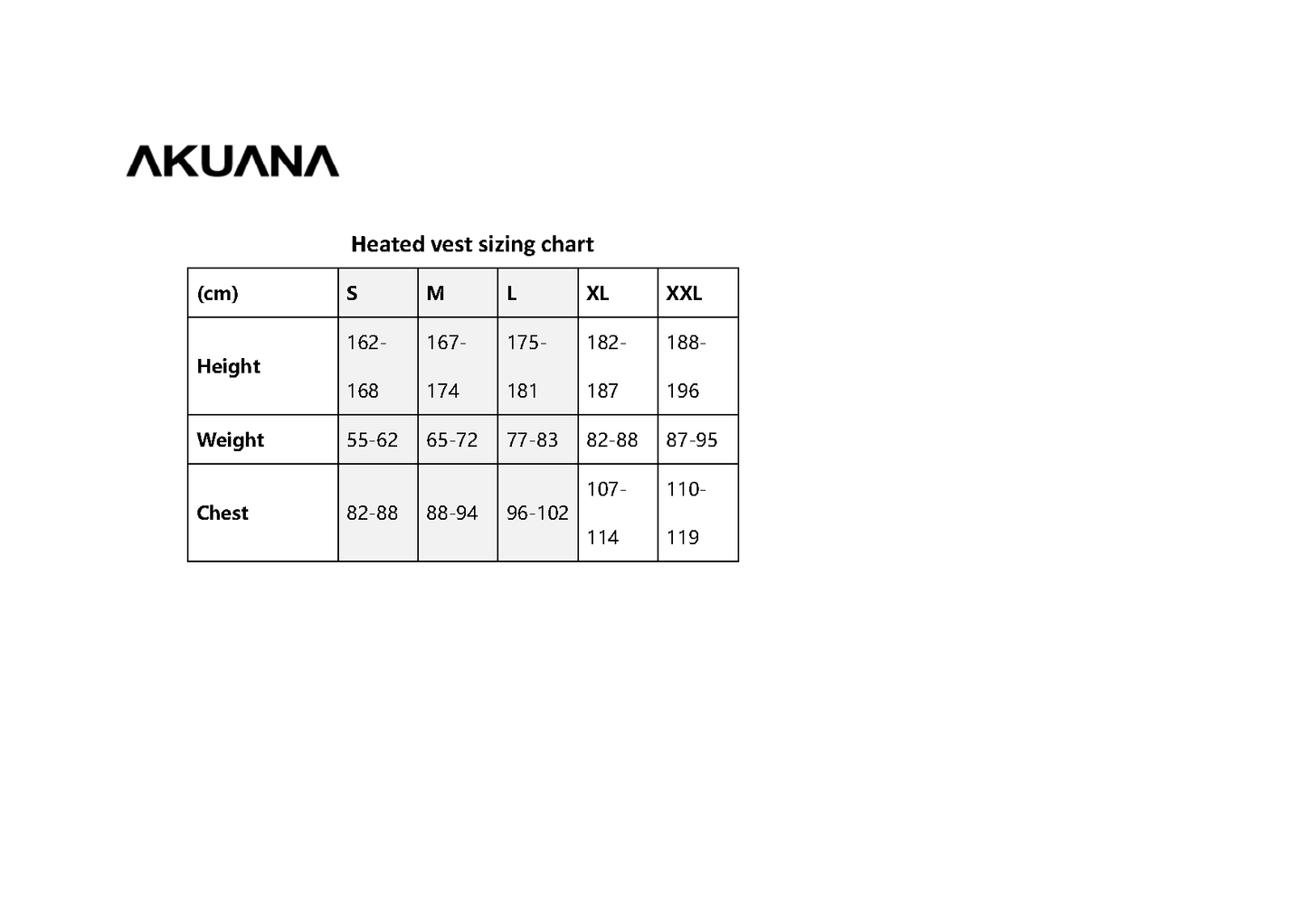AKUANA Opah DS Heating Vest