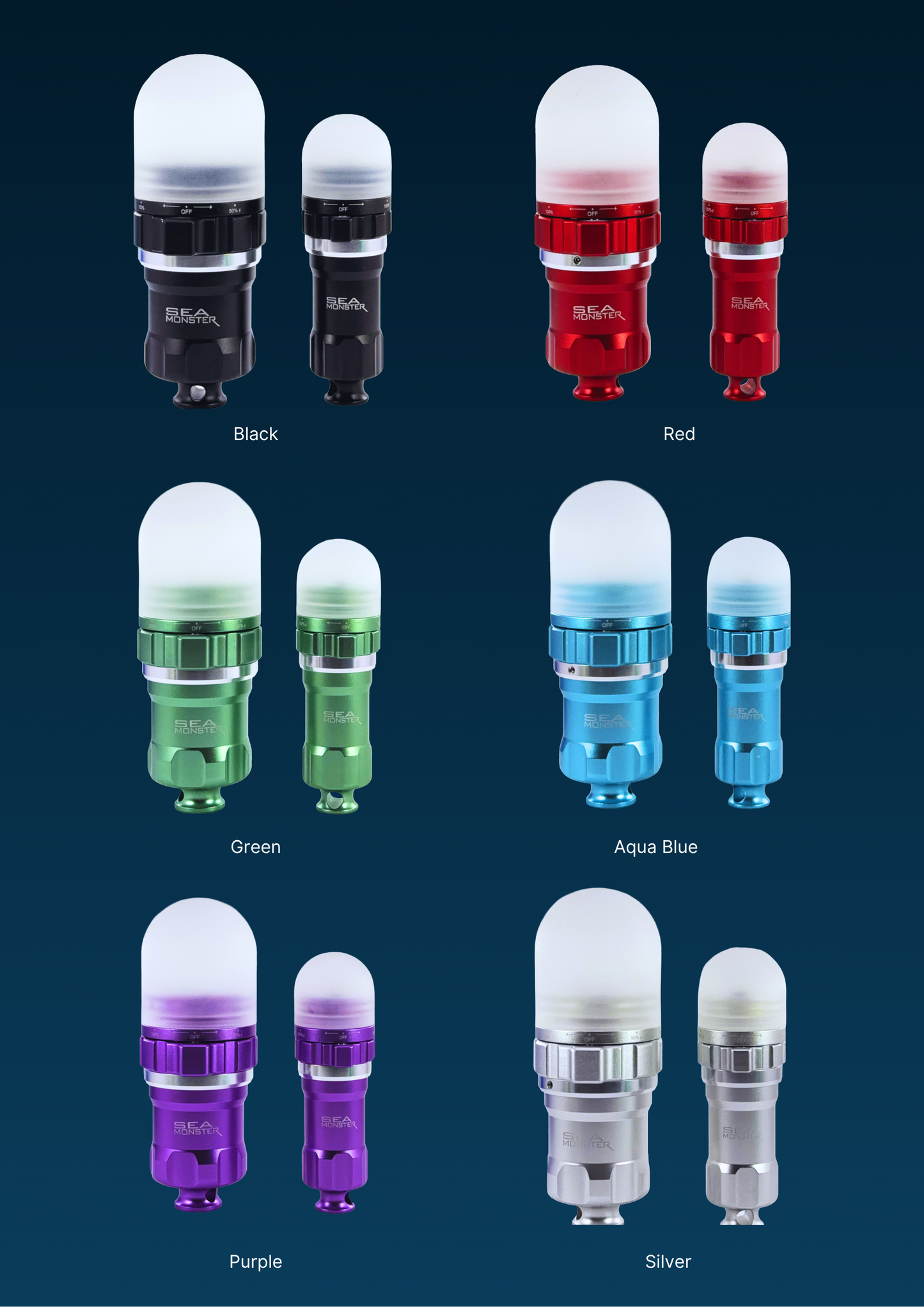 Seamonster Rescue Signal Lantern (includes battery charger, no battery)