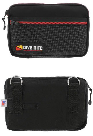 DIVE RITE POCKET - BELLOWS HORIZONTAL - 2 ZIP TECHNICAL DIVING TASMANIA