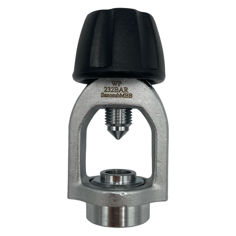 SAN-O-SUB Din to Yoke Adapter, Technical Diving Tsmania