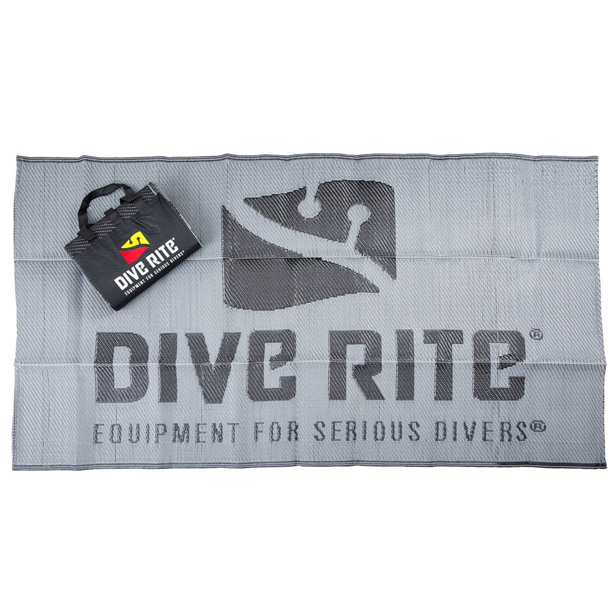 DIVE RITE Changing Mat - LOGO -FOLDED