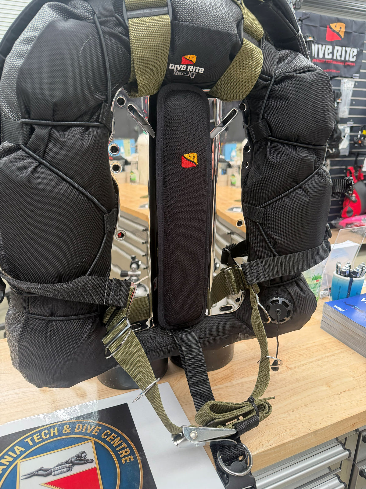 DIVE RITE Transplate REC XT wing Single/ Doubles package Technical Diving Tasmania