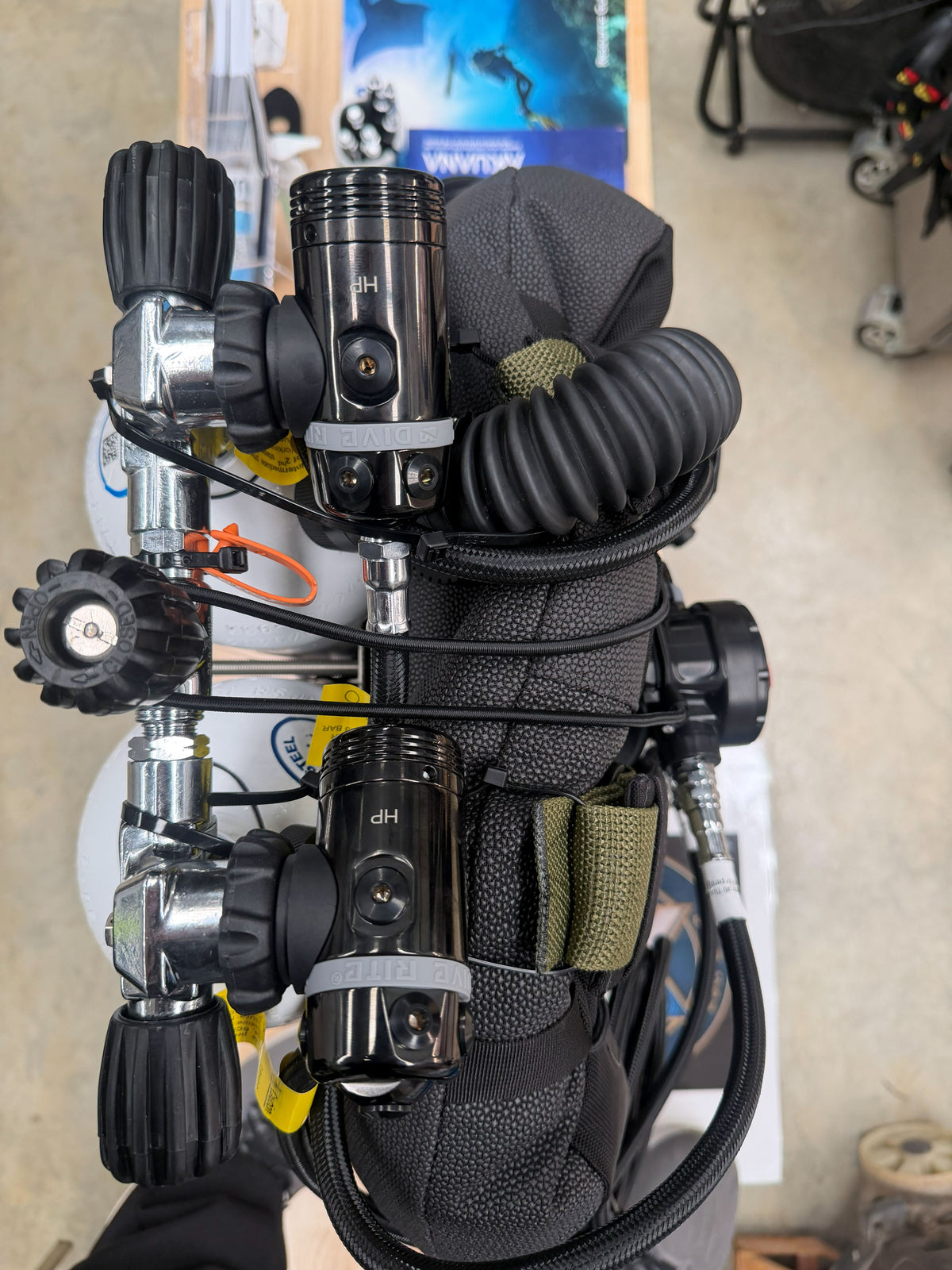 DIVE RITE Transplate REC XT wing Single/ Doubles package Technical Diving Tasmania
