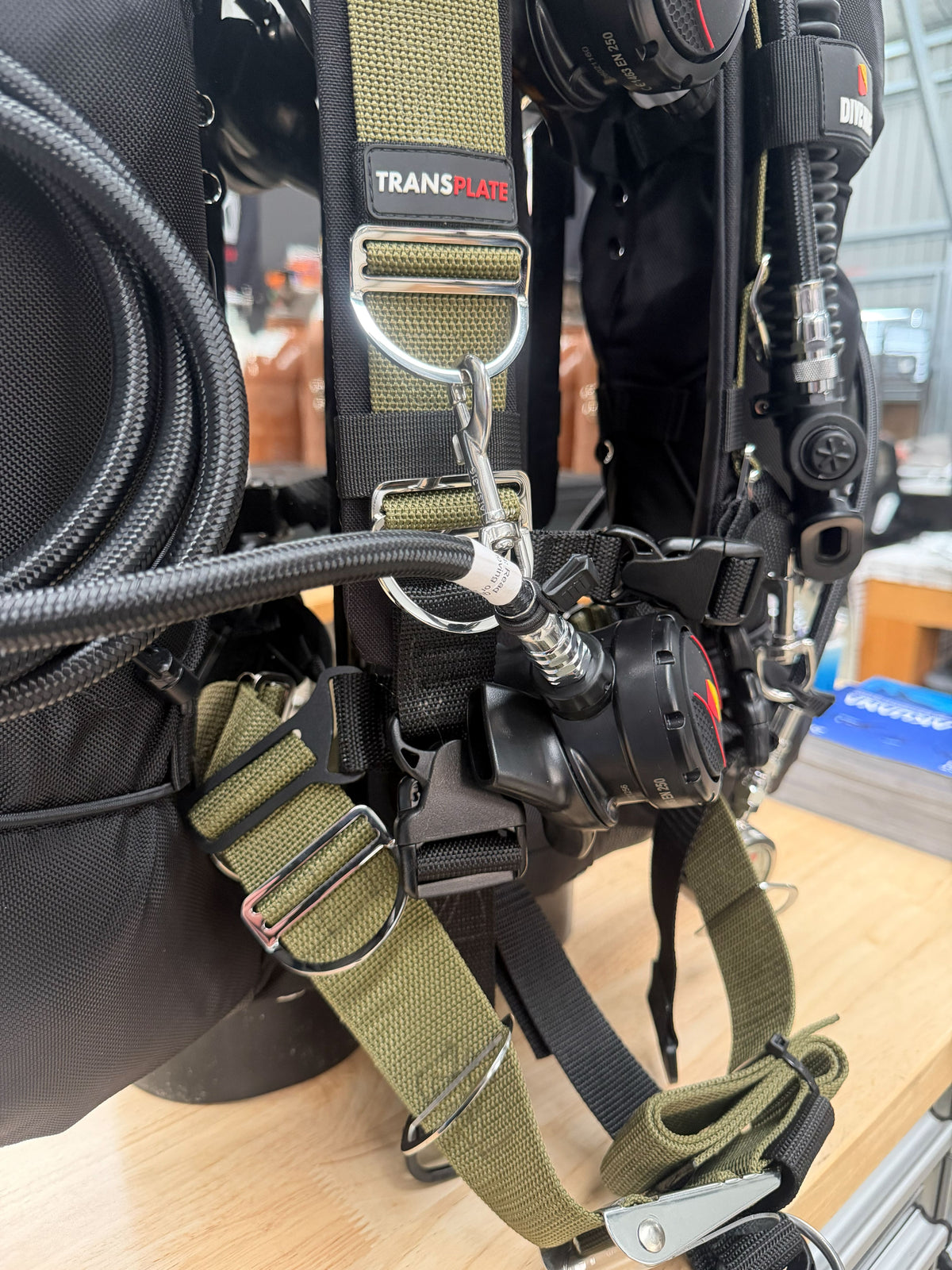 DIVE RITE Transplate REC XT wing Single/ Doubles package Technical Diving Tasmania