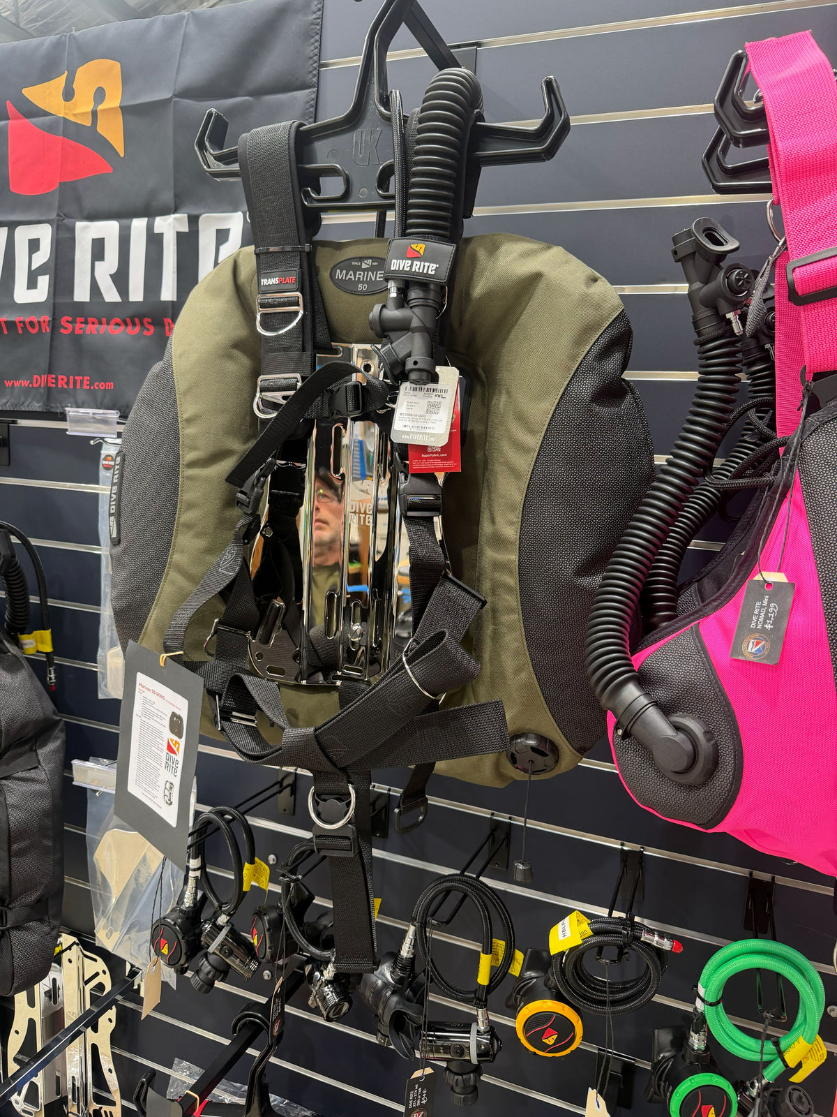 DIVE RITE Transplate Mariner 50 Doubles Package, Technical Diving Tasmania