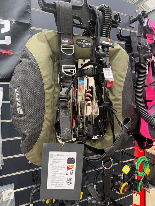 DIVE RITE Transplate Mariner 50 Doubles Package, Technical Diving Tasmania
