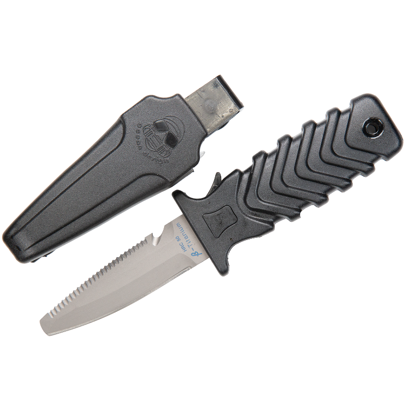 Predator SQR Mini TITANIUM Utility Diving Tool – Knife. Chisel tip
