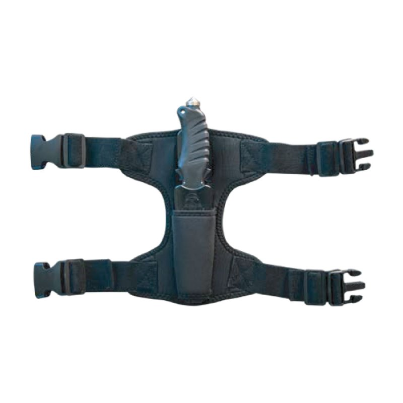 SQR 420 Stainless Steel Fixed-Blade Utility Diving Tool - Knife