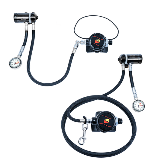DIVE RITE XT1/ XT2 Sidemount Set Package - RR - BAR