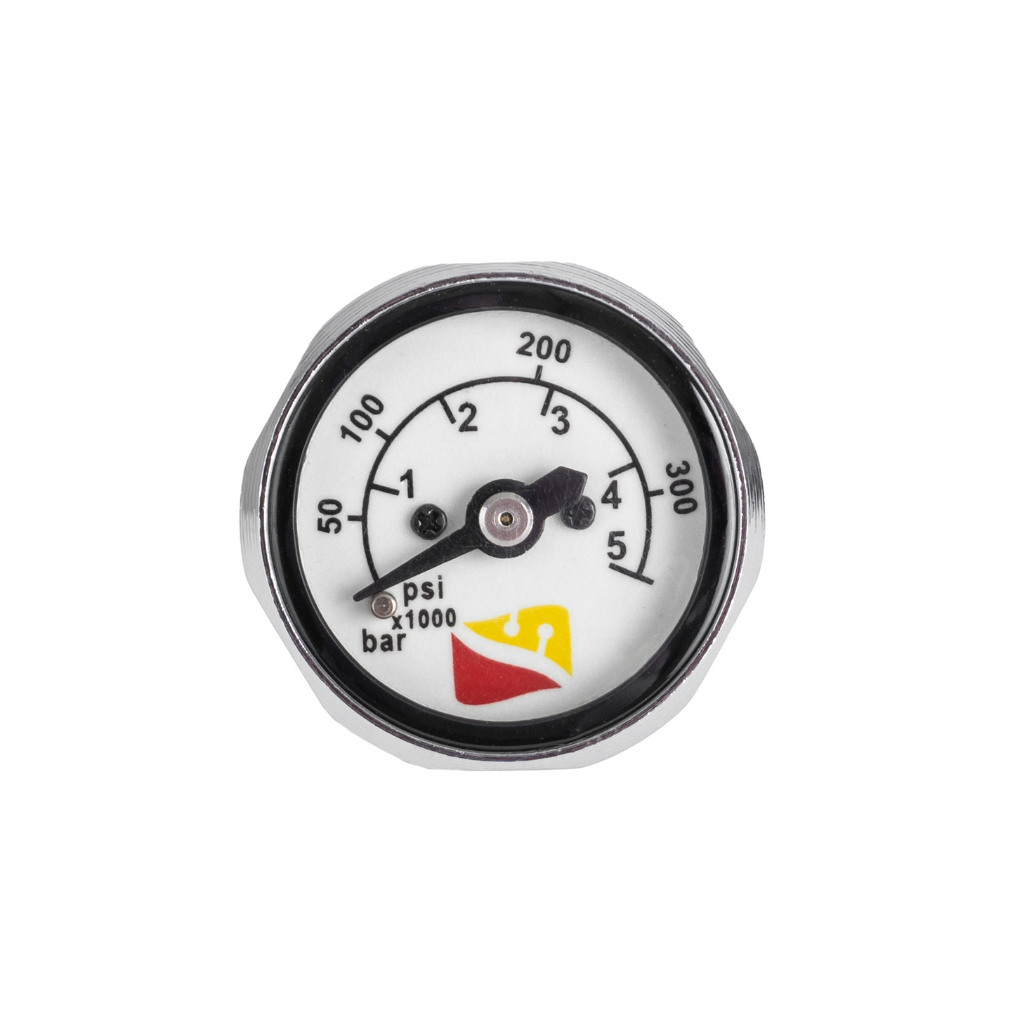 DIVE RITE SPG - SMALL BUTTON GAUGE BAR/PSI COMBO - 1" FACE