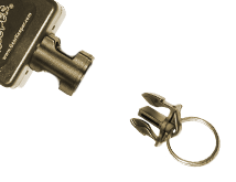 Flashlight / Camera Retractor with S/S Clip