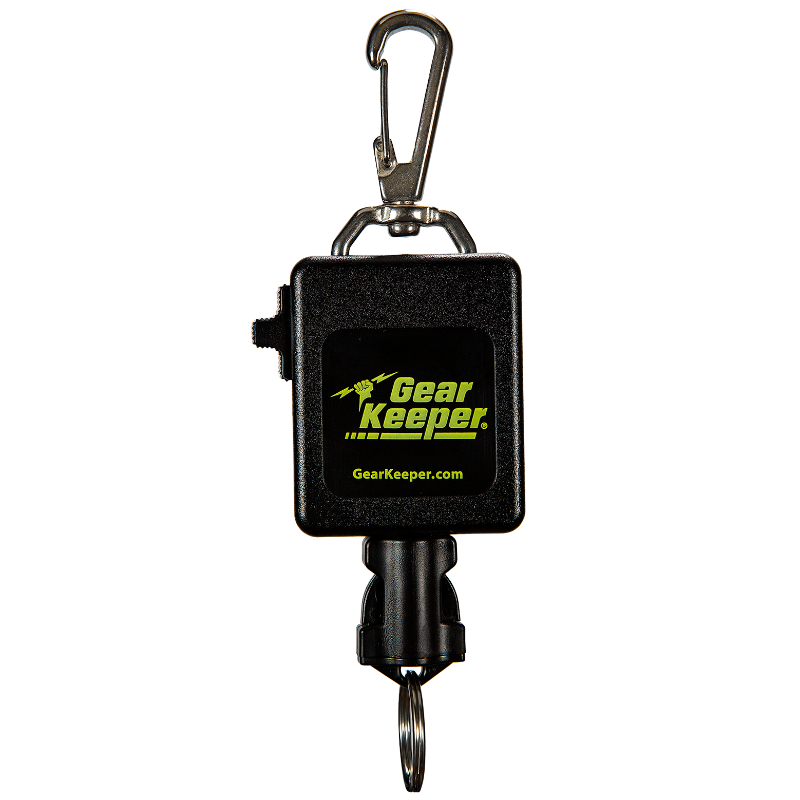Flashlight / Camera Retractor with S/S Clip