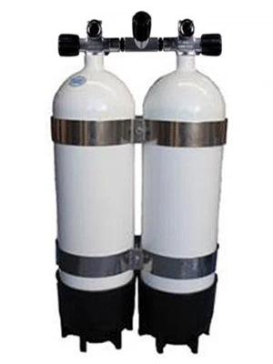 Faber Scuba Cylinder 232 Bar Doubles- Twin set, Technical Diving Tasmania