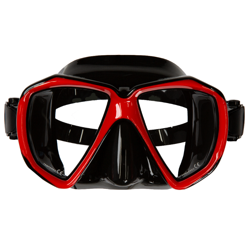 SCUBA Masks SV-2 Black Silicone