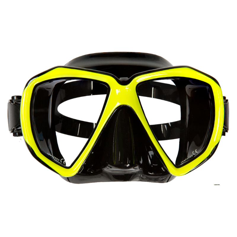 SCUBA Masks SV-2 Black Silicone
