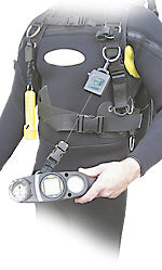 Flashlight / Camera Retractor with S/S Clip